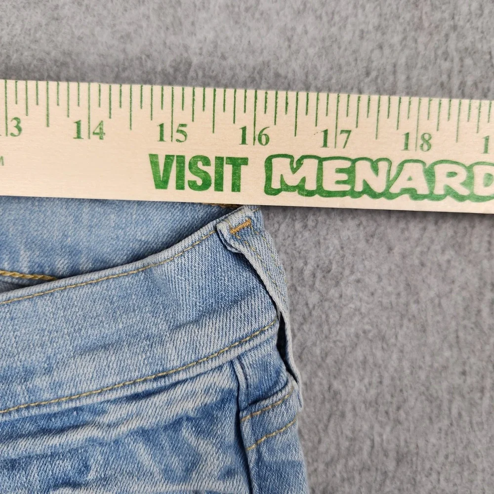Hollister Epic Flex Slim Straight Jeans Mens 32x32 Blue Denim Cotton Stretch